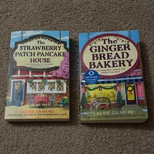 LIKE NEW The Strawberry Patch Pancake House & The Gingerbread Bakery Books